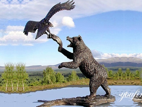 How to Get A Bronze Bear and Eagle Statue -for Food Fight Sculpture?