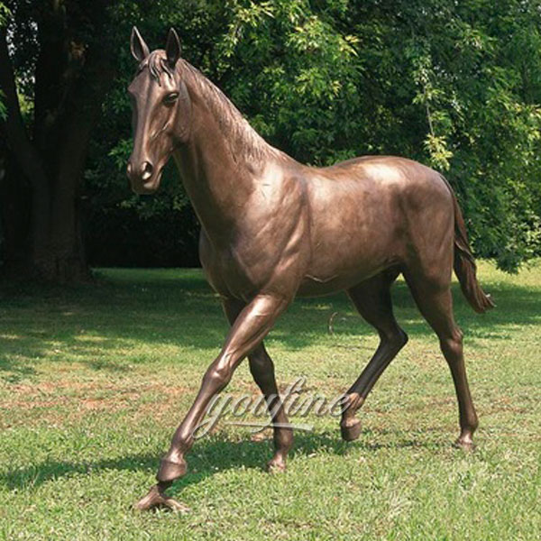 Bronze Standing Horse Sculpture