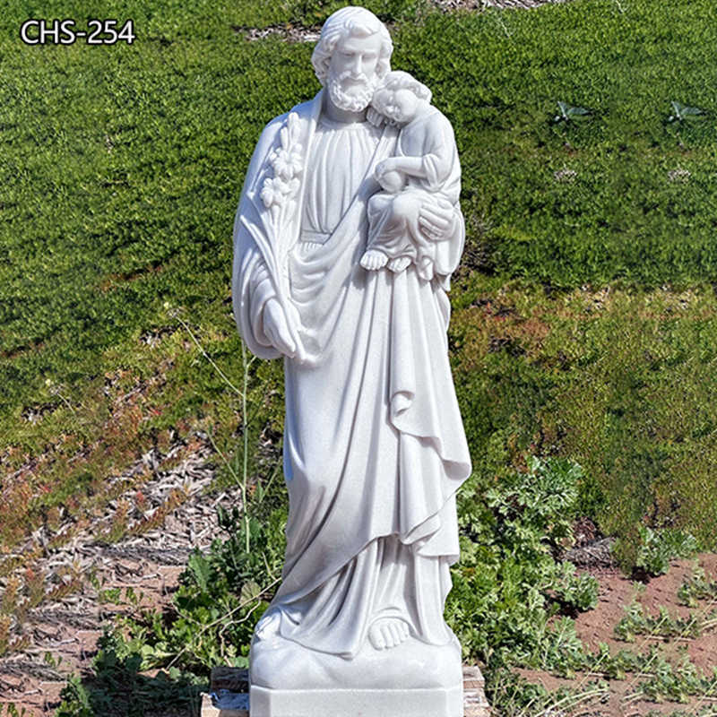 Custom Religious Church Marble Saint Joseph Statue for Sale