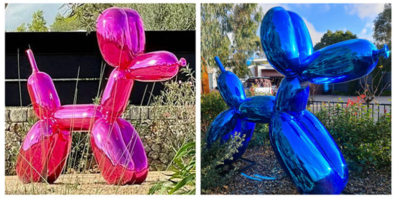 Jeff Koons balloon dog sculpture-Factory Supplier