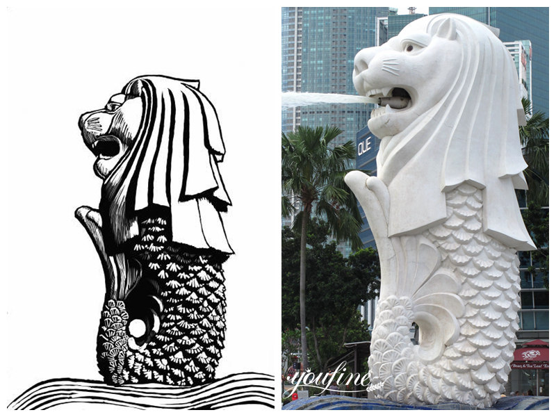 Merlion Fountain-Factory Supplier