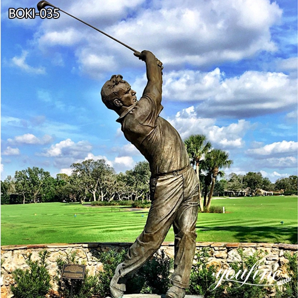 outdoor golf statue manufacturer