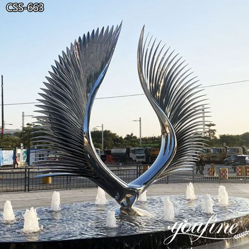 abstract metal garden sculptures - Factory Supplier