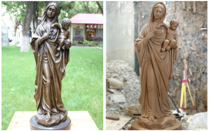 bronze Mary statue -YouFine