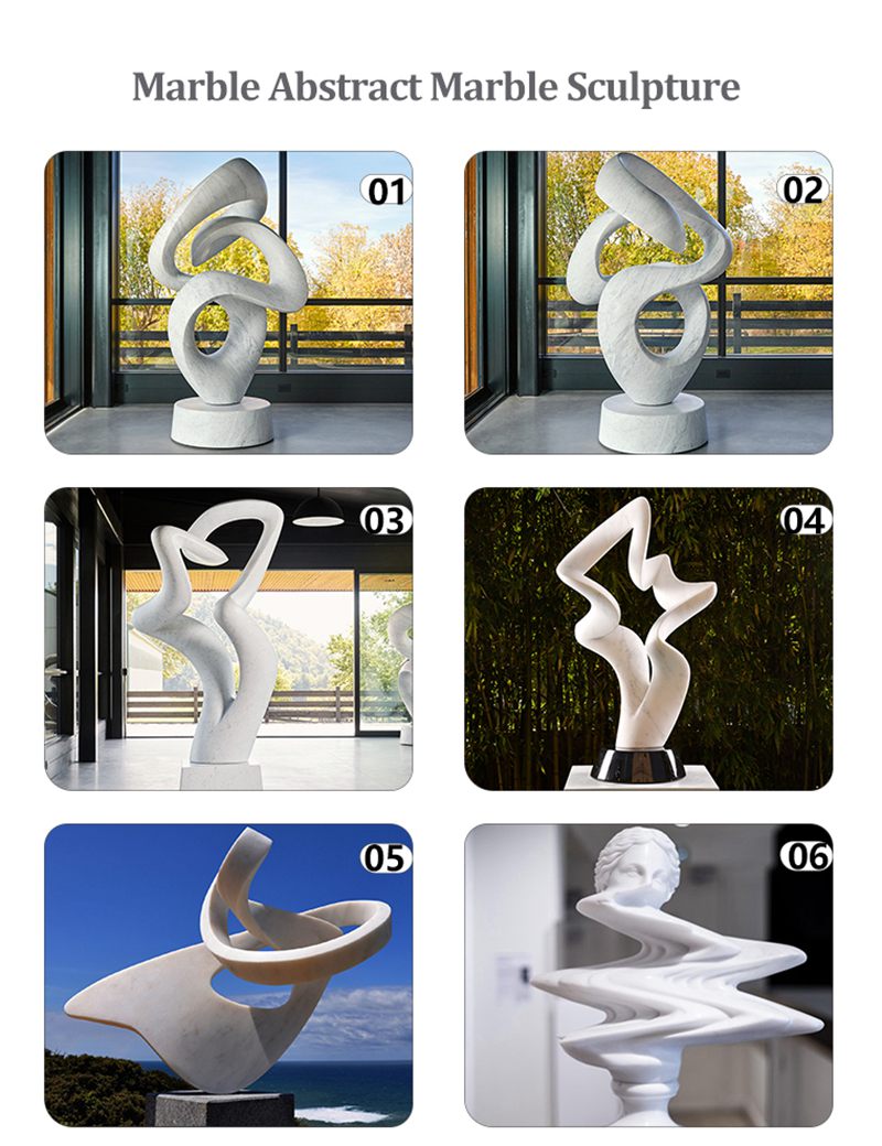 contemporary marble sculptures -YouFine