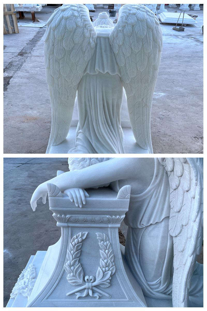 details of marble headstone-YouFine Sculpture