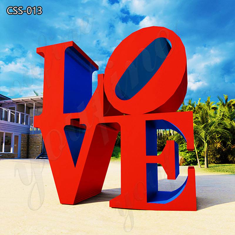 robert indiana love letter sculpture replica -YouFine Sculpture