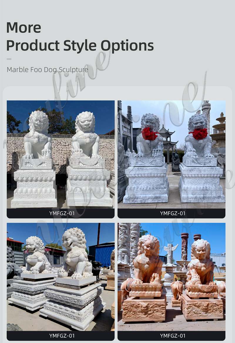 feng shui foo dog pair - Factory Supplier