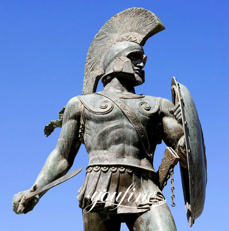 greek soldier statue-Factory Supplier
