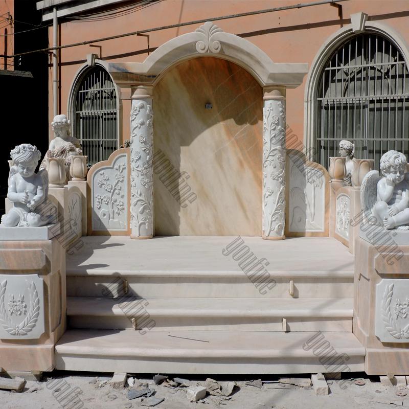 Marble Angel Tombstone