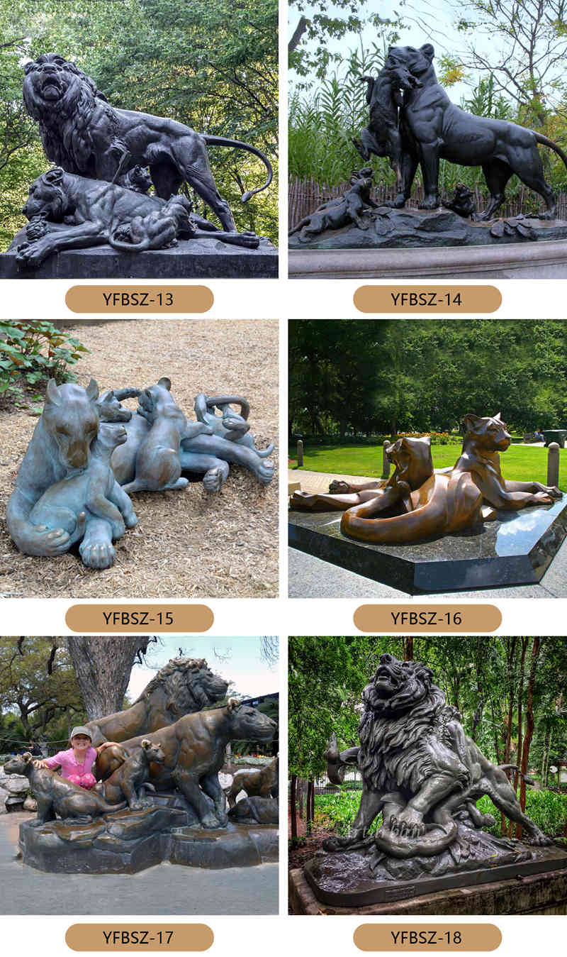 lion sculpture for sale
