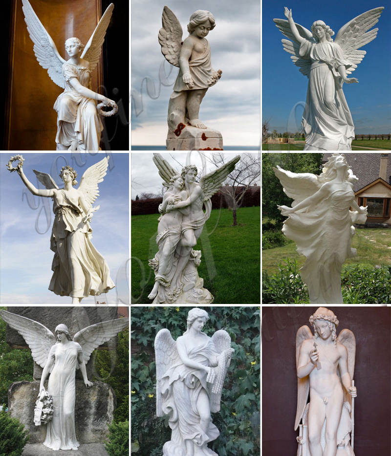 marble angel statues for sale -YouFine Sculpture