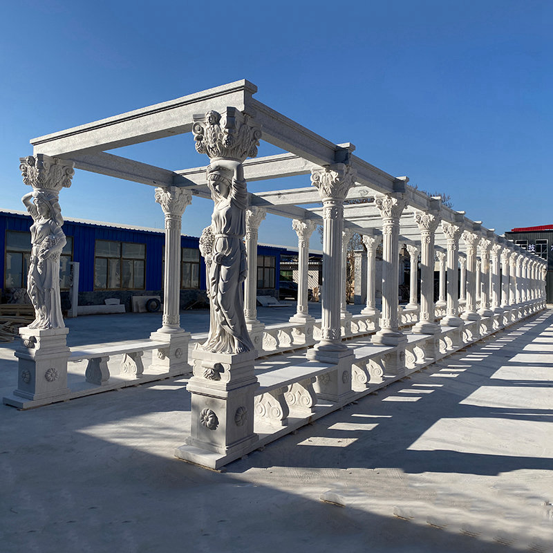 marble gazebo outdoor -YouFine