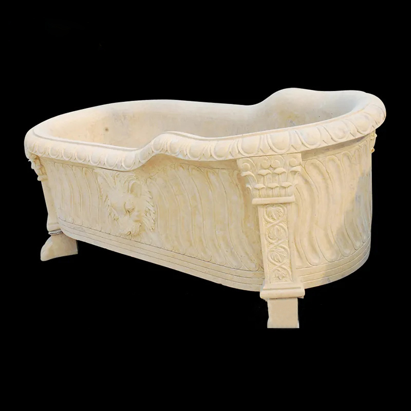 marble stone bath -YouFine Sculpture