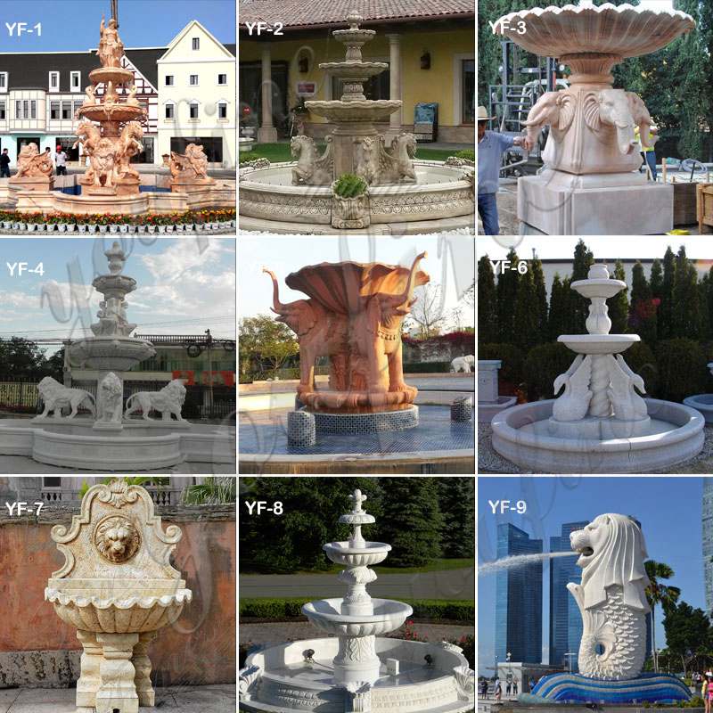 marble water fountain for sale-Factory Supplier