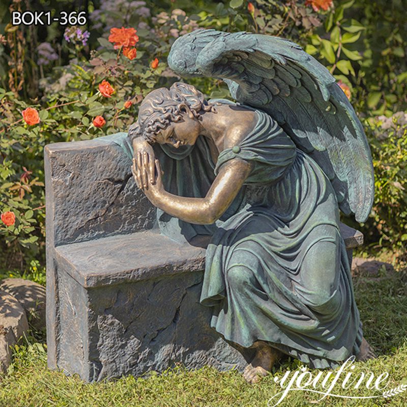 napping angel statue- Factory Supplier