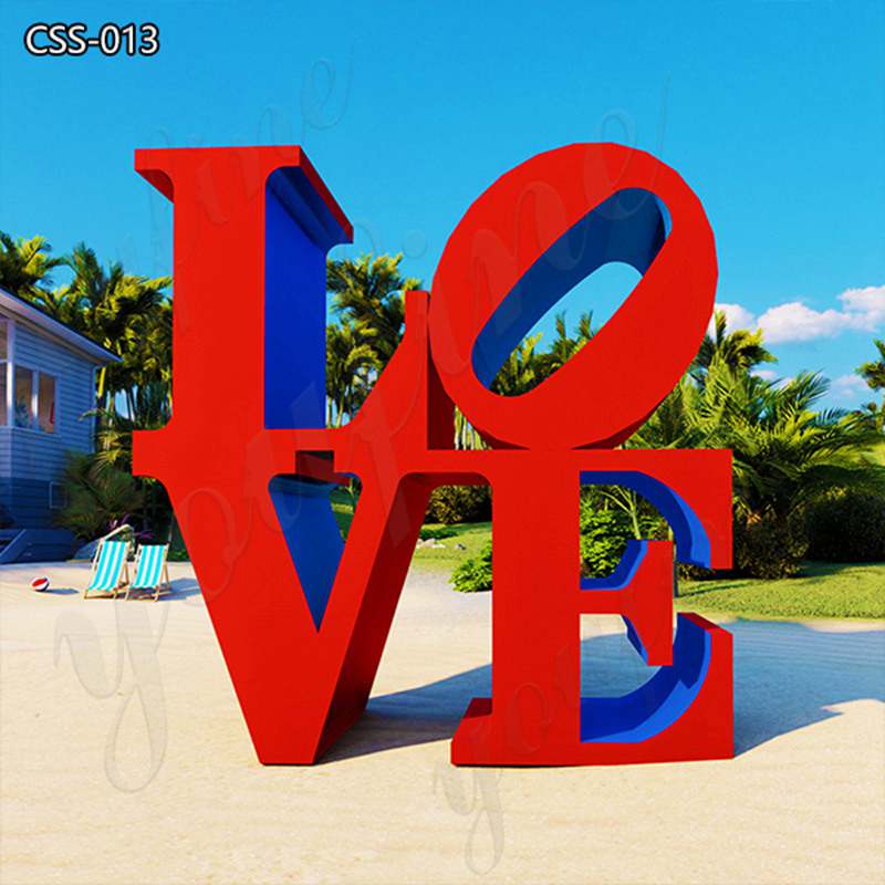 robert indiana love sculpture replica -YouFine Sculpture