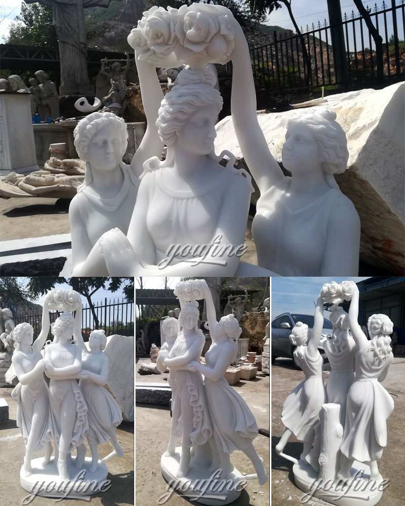 Professional marble sculpture, stainless steel sculpture, bronze sculpture factory