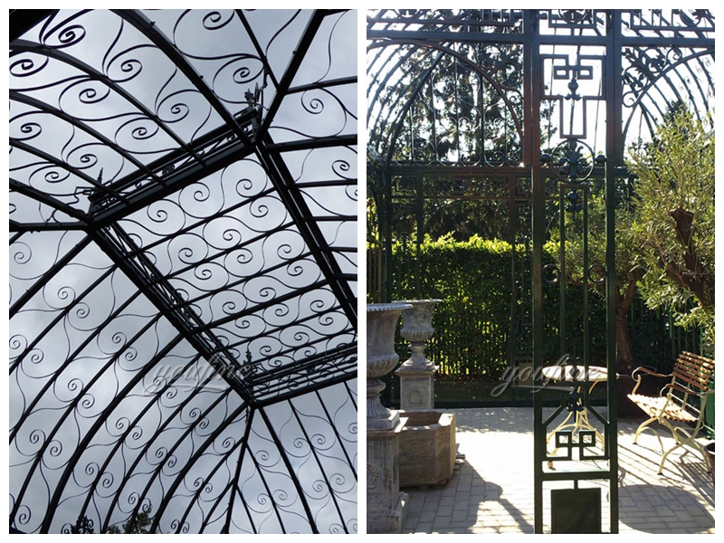 Wrought Iron Pavilion English Orangery