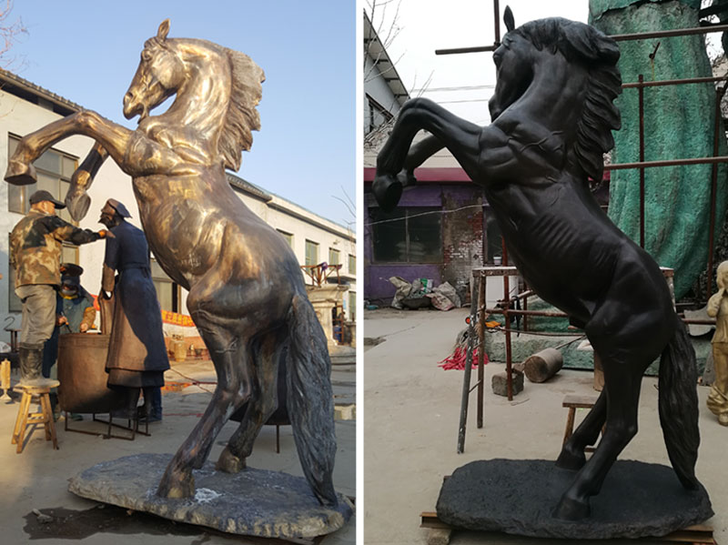 Bronze Horse Sculpture