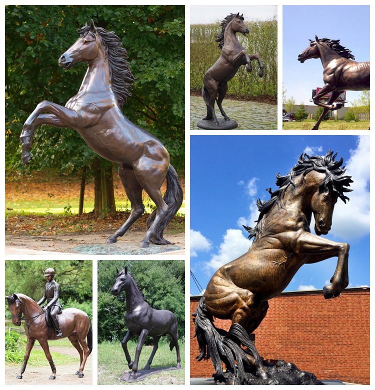 Bronze Horse Sculpture