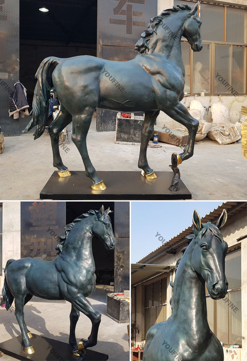 Bronze Horse Art Sculpture