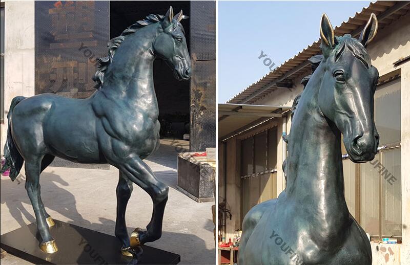 Bronze Horse Art Sculpture