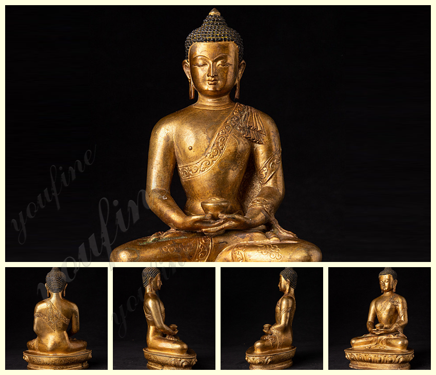 Lifesizes Sitting Casting Bronze Buddha Statue for Sale BRBD-04