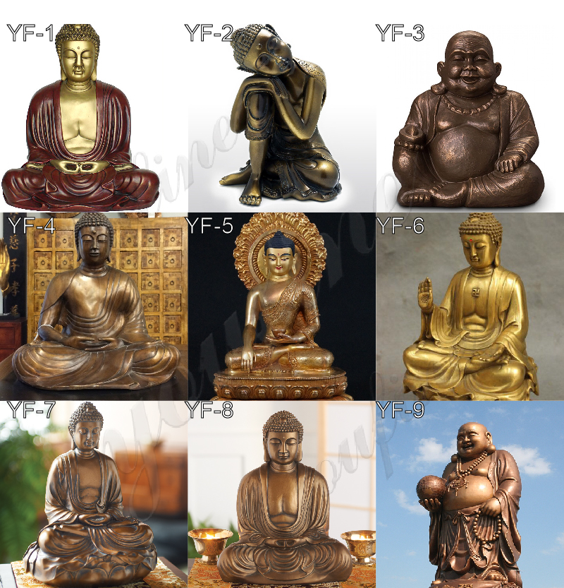 Lifesizes Sitting Casting Bronze Buddha Statue for Sale BRBD-04