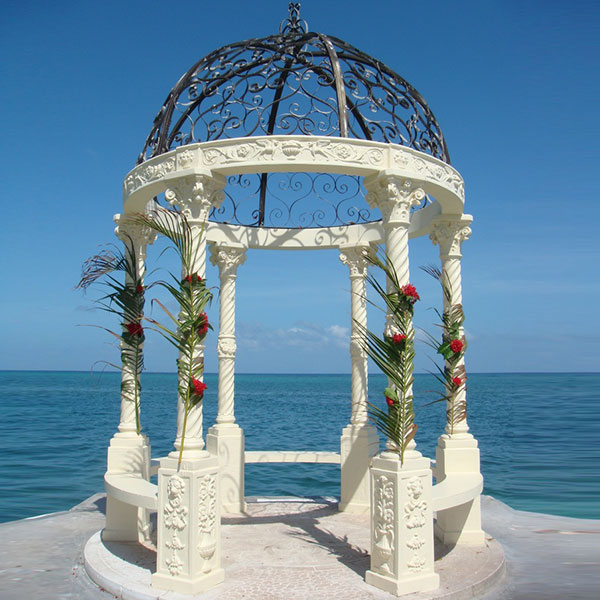 Garden Marble Pavilion for Wedding Decoration