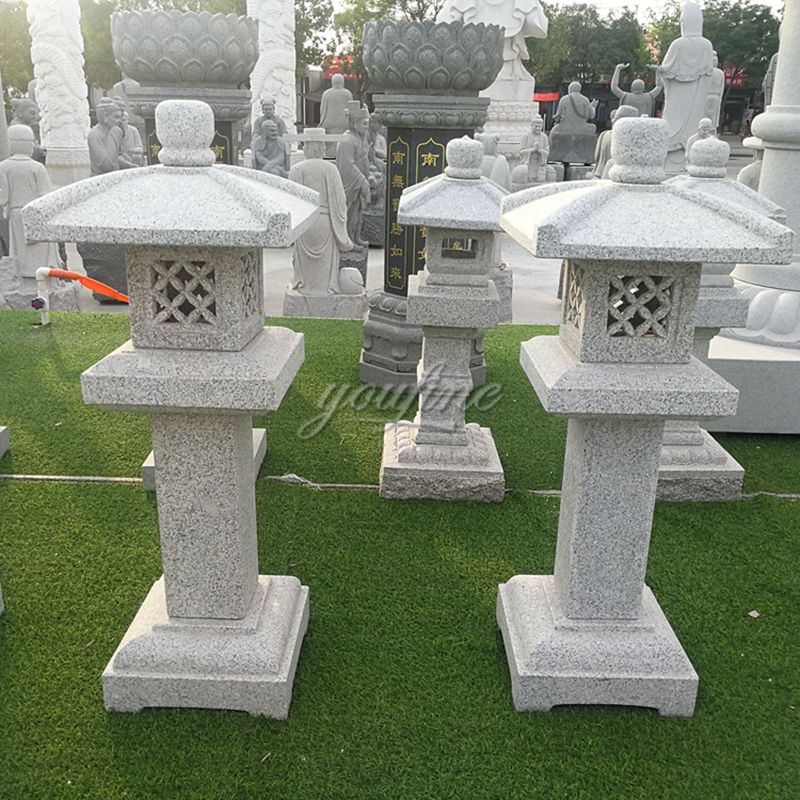 Hot Sales Garden Decoration Granite Stone Pagoda Lanterns Stone Pagoda 