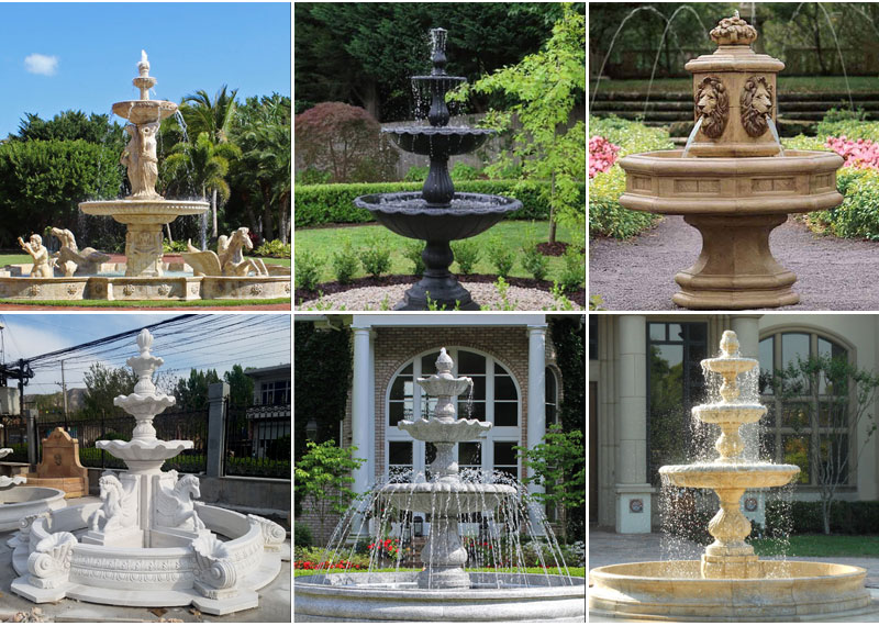 Marble Child Angel Fun Fountain