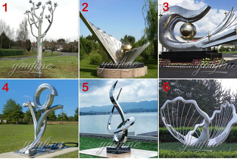 Professional marble sculpture, stainless steel sculpture, bronze sculpture factory