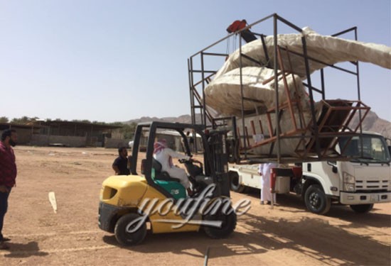 10 Containers arrived in Saudi Arab safely