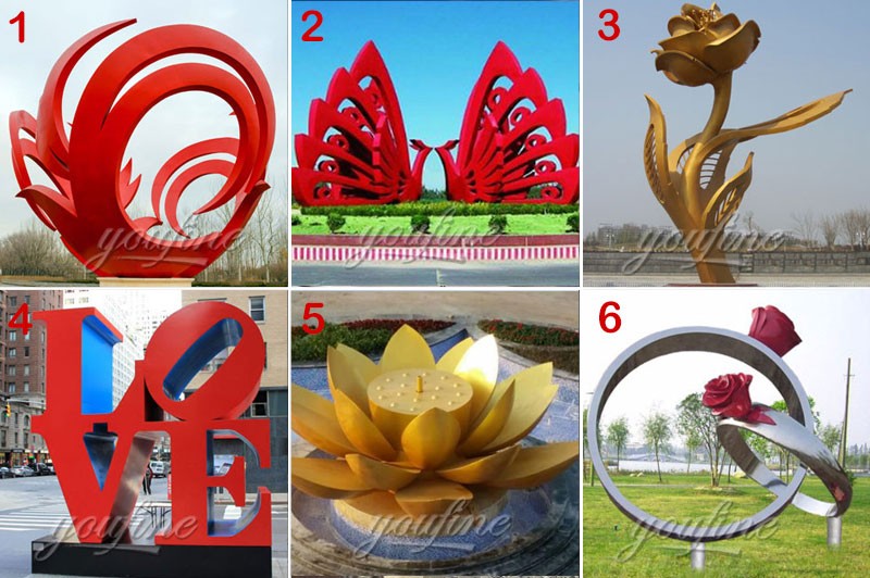 Professional marble sculpture, stainless steel sculpture, bronze sculpture factory