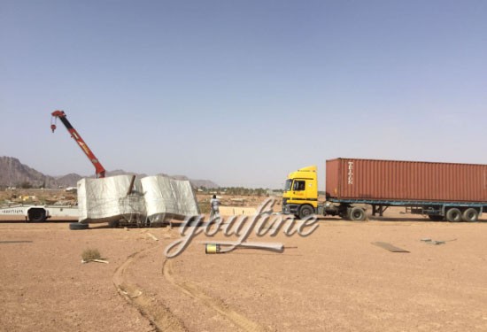 10 Containers arrived in Saudi Arab safely