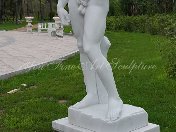 Hand Carved natural marble david sculpture