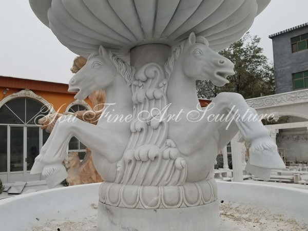 Outdoor garden hand carved marble water fountain sale