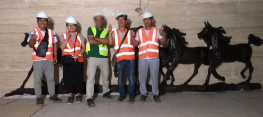 Our Dubai bronze horse sculpture Project Installed Successfully