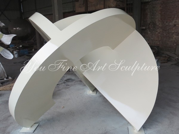 Outdoor High quality abstract stainless steel sculpture