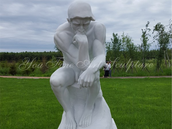 Bronze The Thinker statue