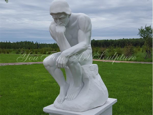 Bronze The Thinker statue